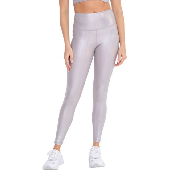 Mono B Iridescent‎ Holo Foil High-Waisted Leggings Small - Picture 1 of 5